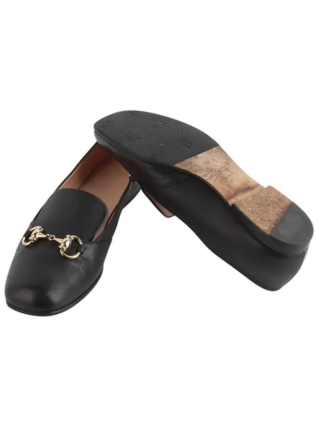 466702 Horsebit gold women s loafer shoes size 36 34134Y 1