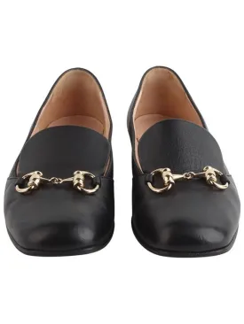 466702 Horsebit gold women s loafer shoes size 36 34134Y 1