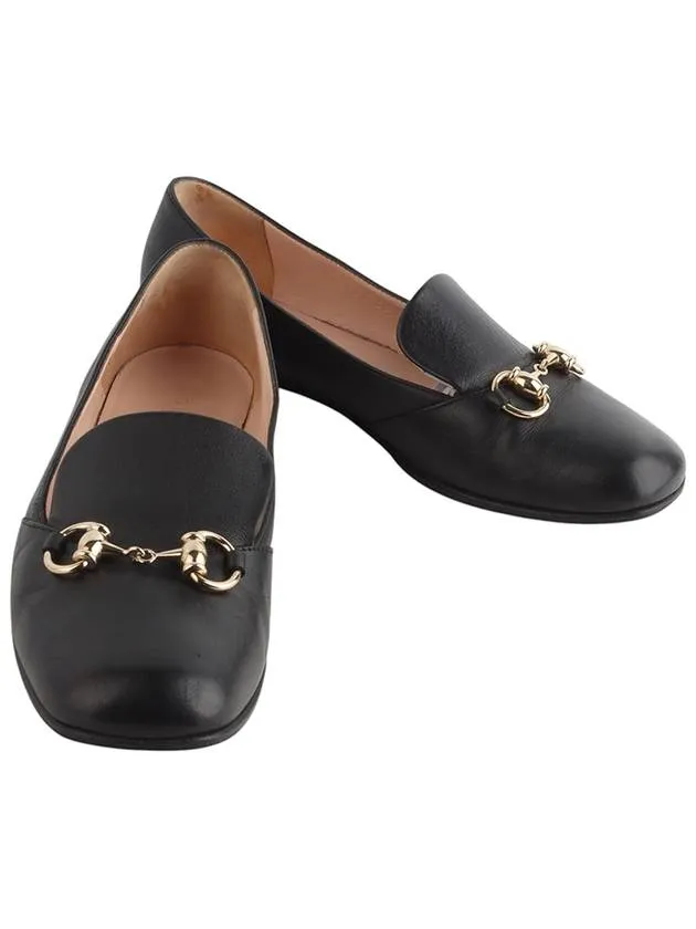 466702 Horsebit gold women s loafer shoes size 36 34134Y 1