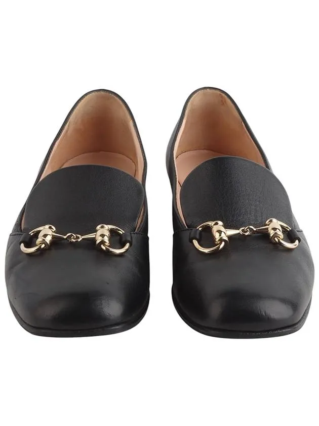 466702 Horsebit gold women s loafer shoes size 36 34134Y 1