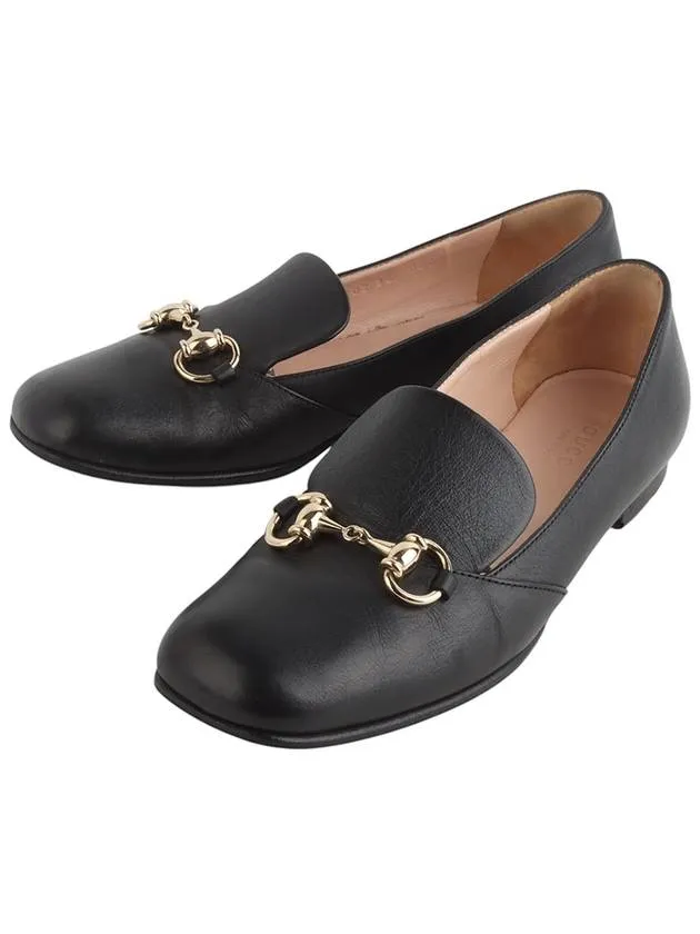 466702 Horsebit gold women s loafer shoes size 36 34134Y 1