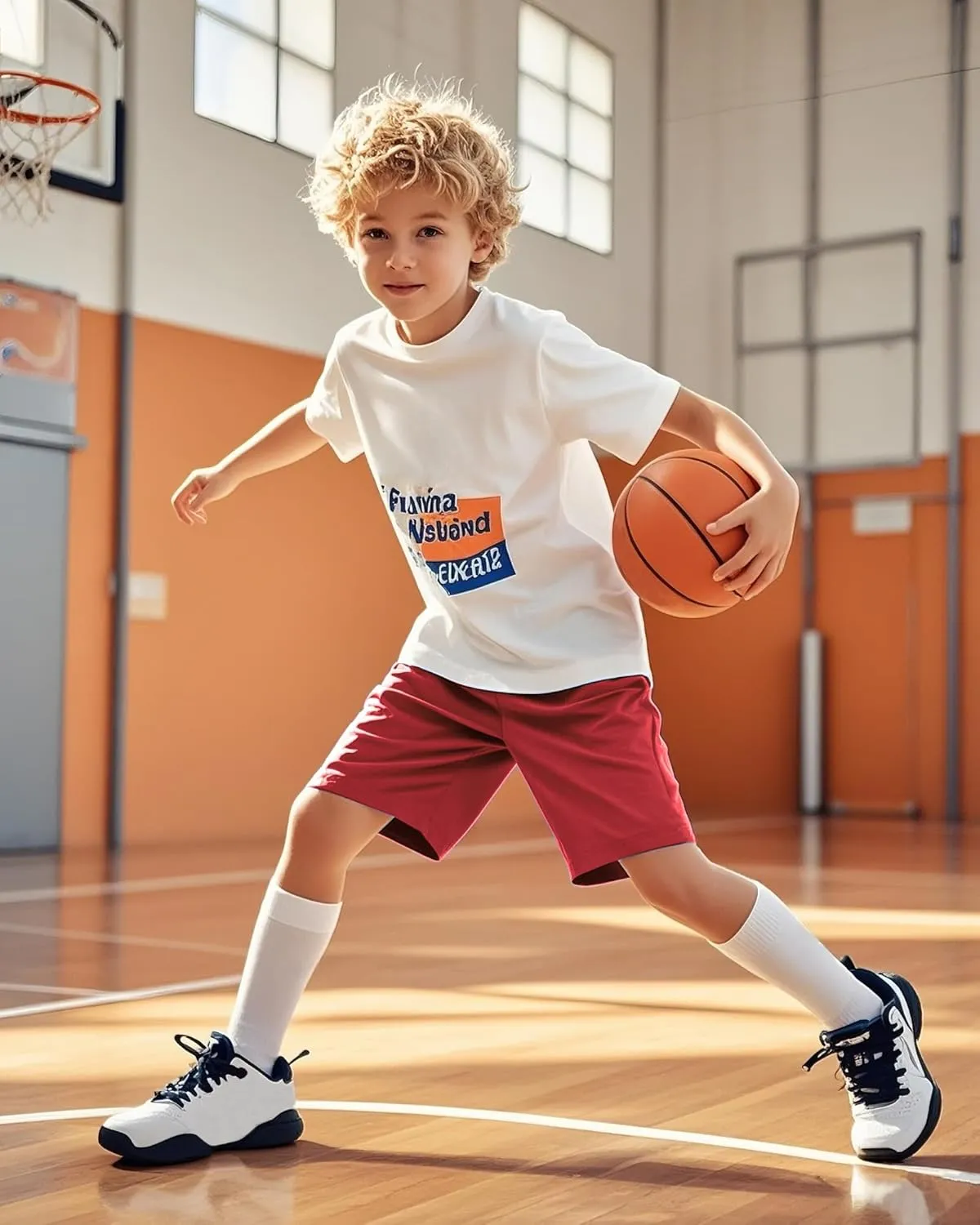 5 Pack Boys Basketball Shorts Kids Youth Athletic Short Boy Quick Dry Sport Clothes with Pockets Size 7-14 Years