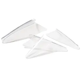 50 Individual Clear Stiletto Tips