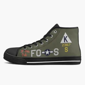 B-17 "Ye Olde Pub" High Top Canvas Shoes