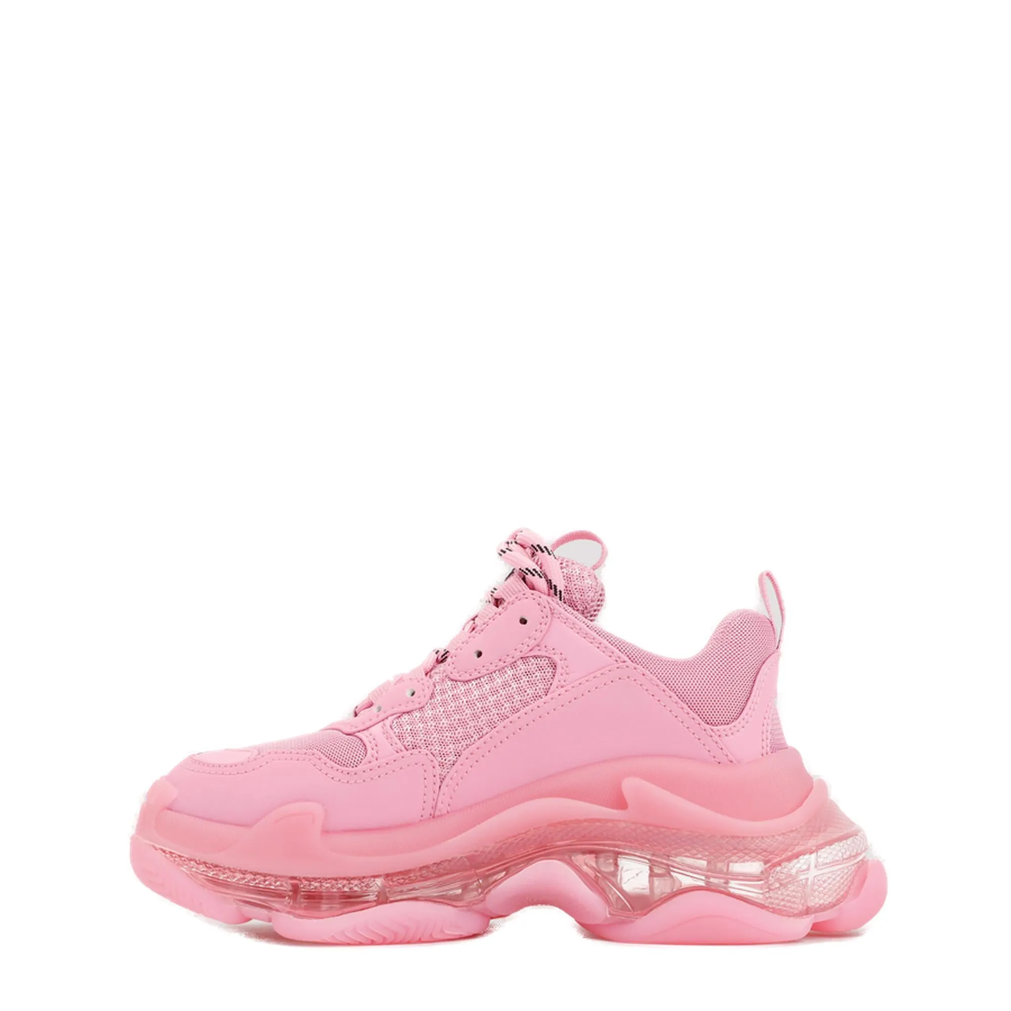 Balenciaga Triple S Logo Detailed Lace-Up Sneakers