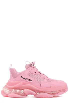 Balenciaga Triple S Logo Detailed Lace-Up Sneakers