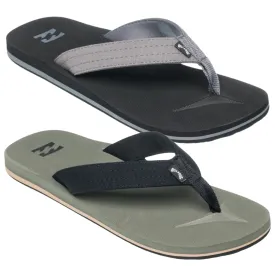 Billabong Mens All Day Canvas  Flip Flops