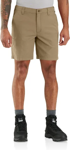 Carhartt Men's 105841 Rugged Flex? Relaxed Fit Canvas Work Short - 8 in