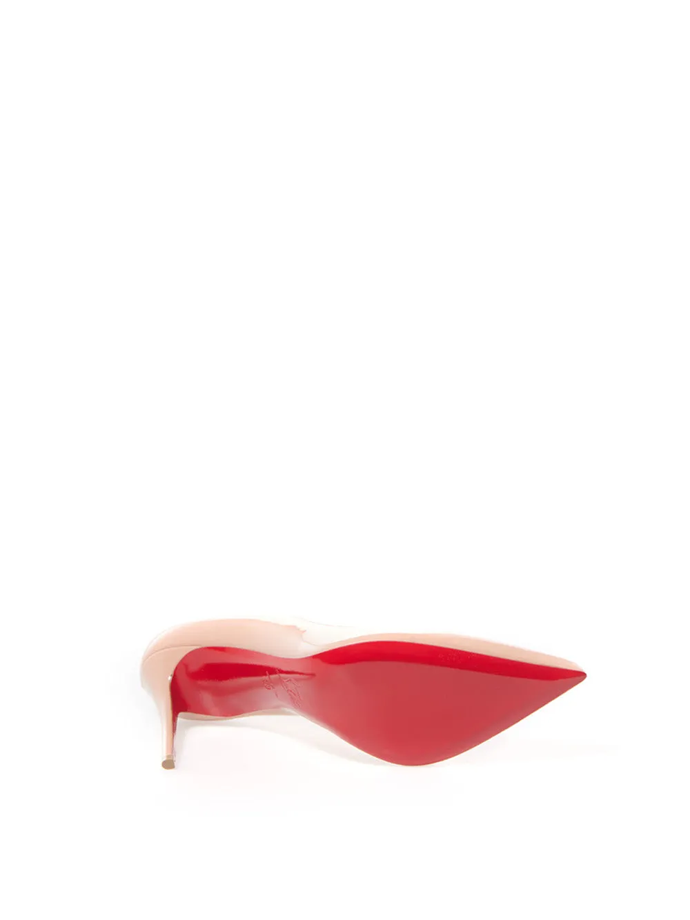 Christian Louboutin Pink Patent Leather Kate Décolleté