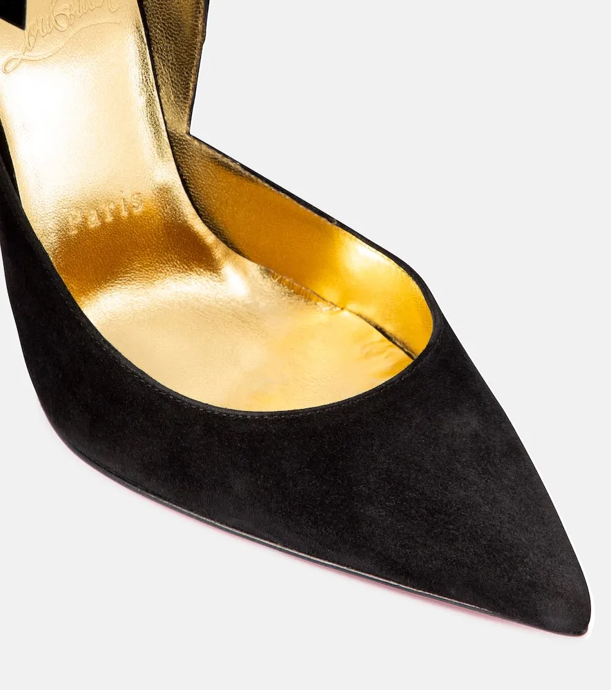 Christian Louboutin Rabakate 100 suede pumps