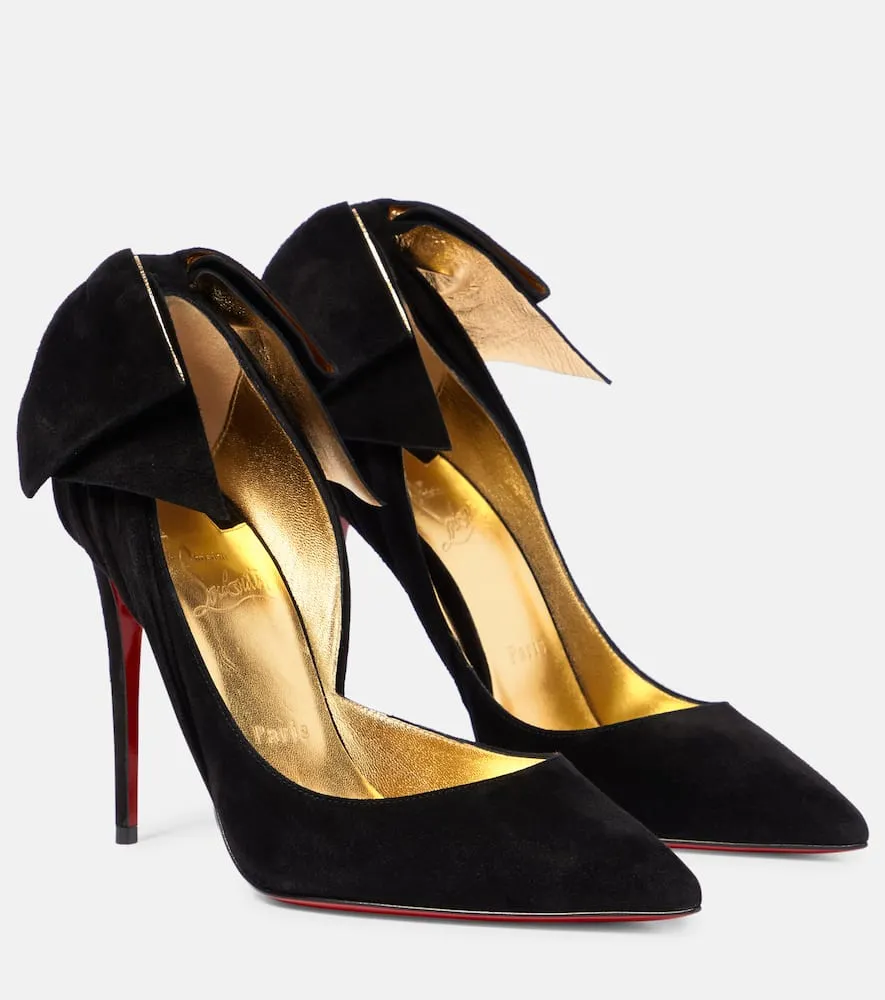 Christian Louboutin Rabakate 100 suede pumps
