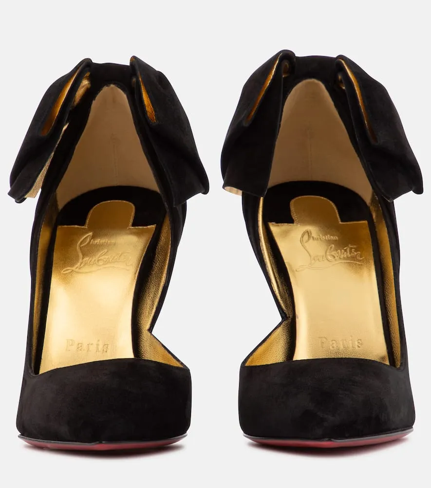 Christian Louboutin Rabakate 100 suede pumps