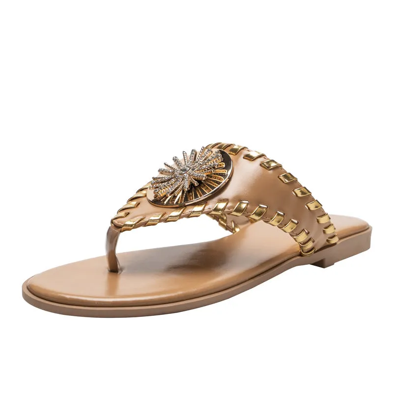 Cilool Women's Sandls Beach fashion Flip-flops