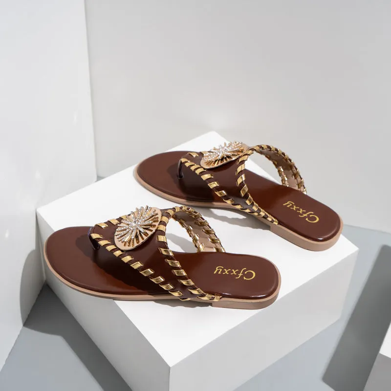 Cilool Women's Sandls Beach fashion Flip-flops
