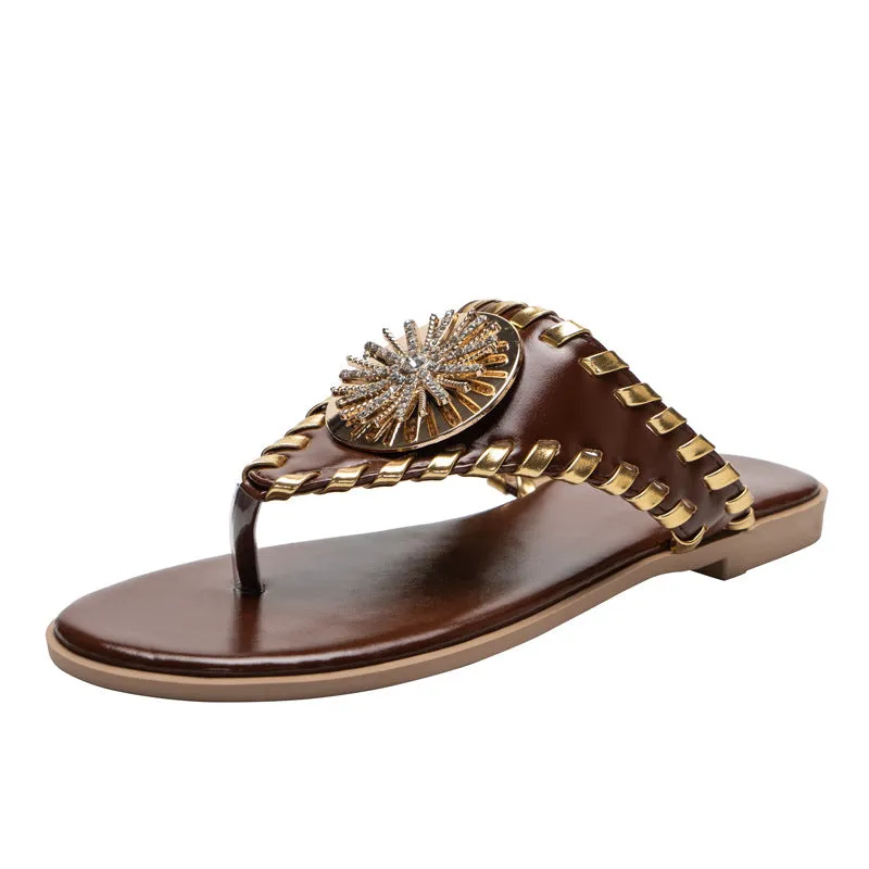 Cilool Women's Sandls Beach fashion Flip-flops