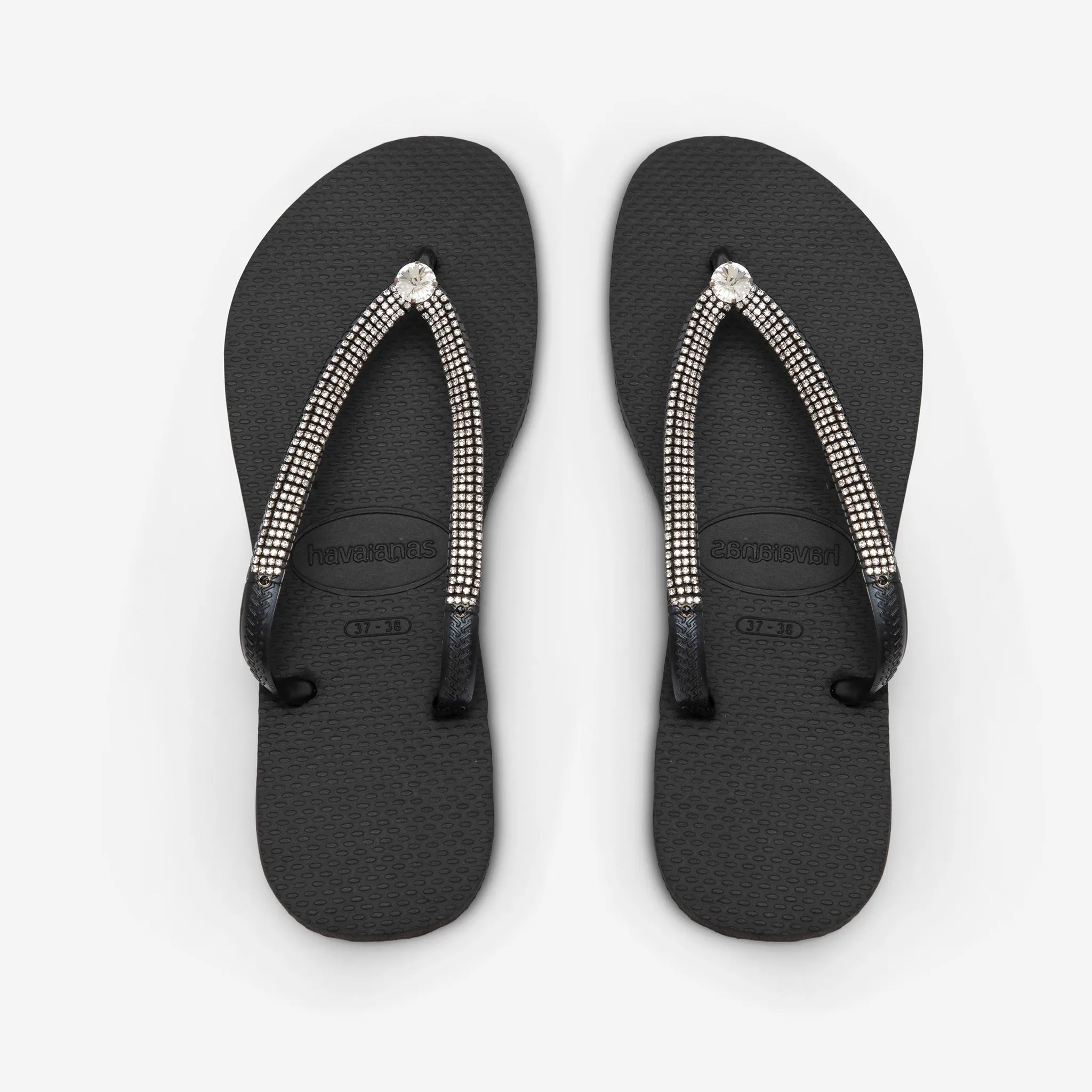 Crystal Flip Flops