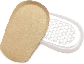 Gel Heel Lifts, 1/2 Inch Shoe Lifts for Leg Length Discrepancies, Small Height Increase Insole for Women, Shoe Inserts Comfort Half Heel Raisers for Heel Pain - 1 Pair