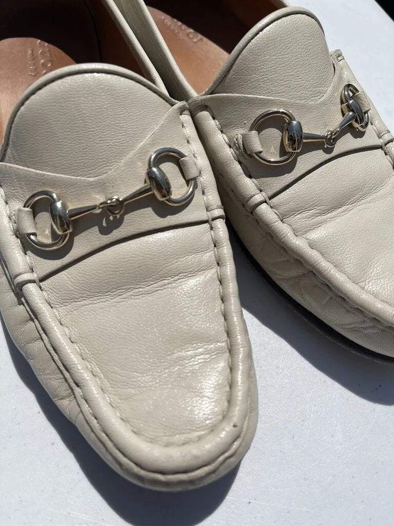 Gucci loafers 37.5 (as is, refer to pics)