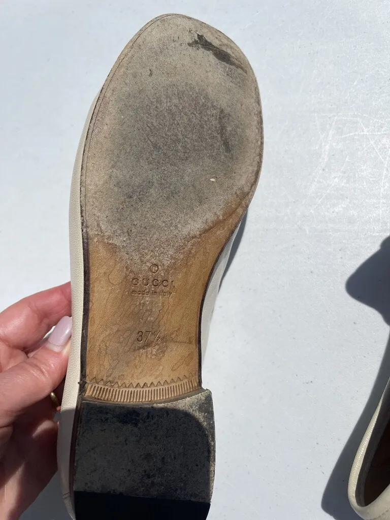 Gucci loafers 37.5 (as is, refer to pics)