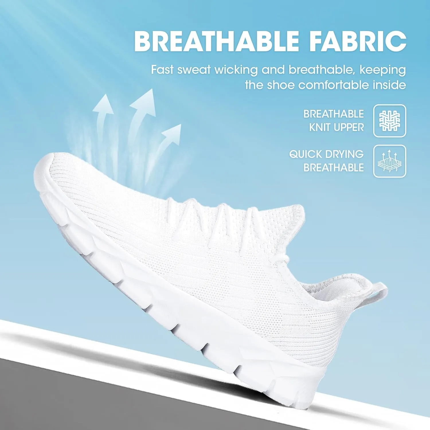 INYO Womens Tennis Shoes Casual Gym Workout Walking Shoes Lightweight Breathable Sneakers Non Slip Running Shoes for Women
