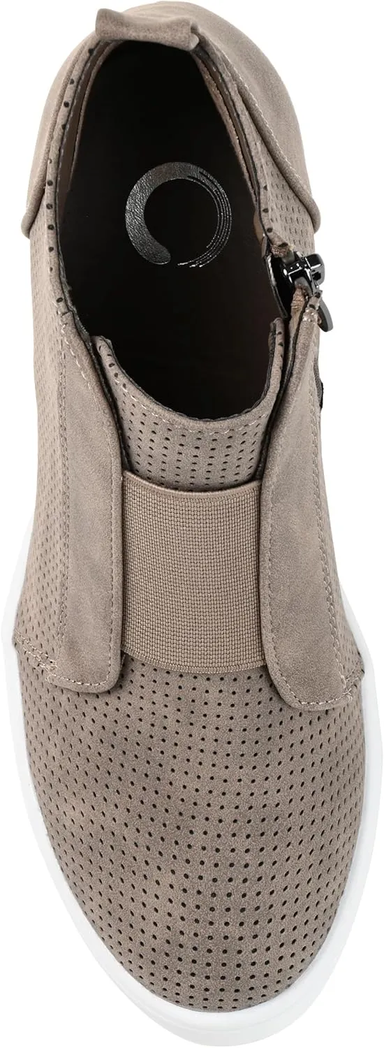 Journee Collection Womens Clara Platform Casual and Fashion Sneakers