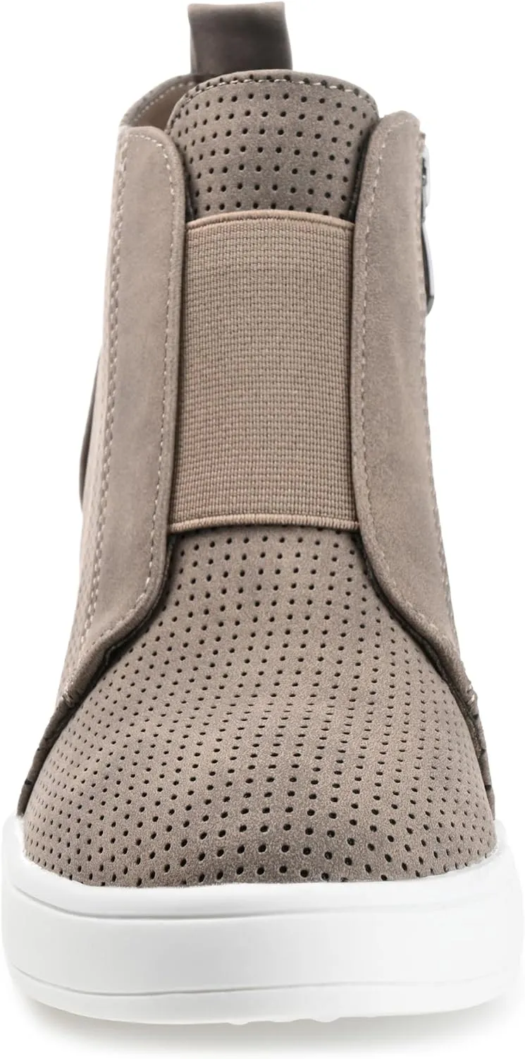 Journee Collection Womens Clara Platform Casual and Fashion Sneakers