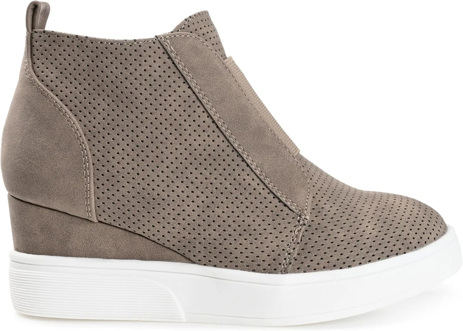 Journee Collection Womens Clara Platform Casual and Fashion Sneakers
