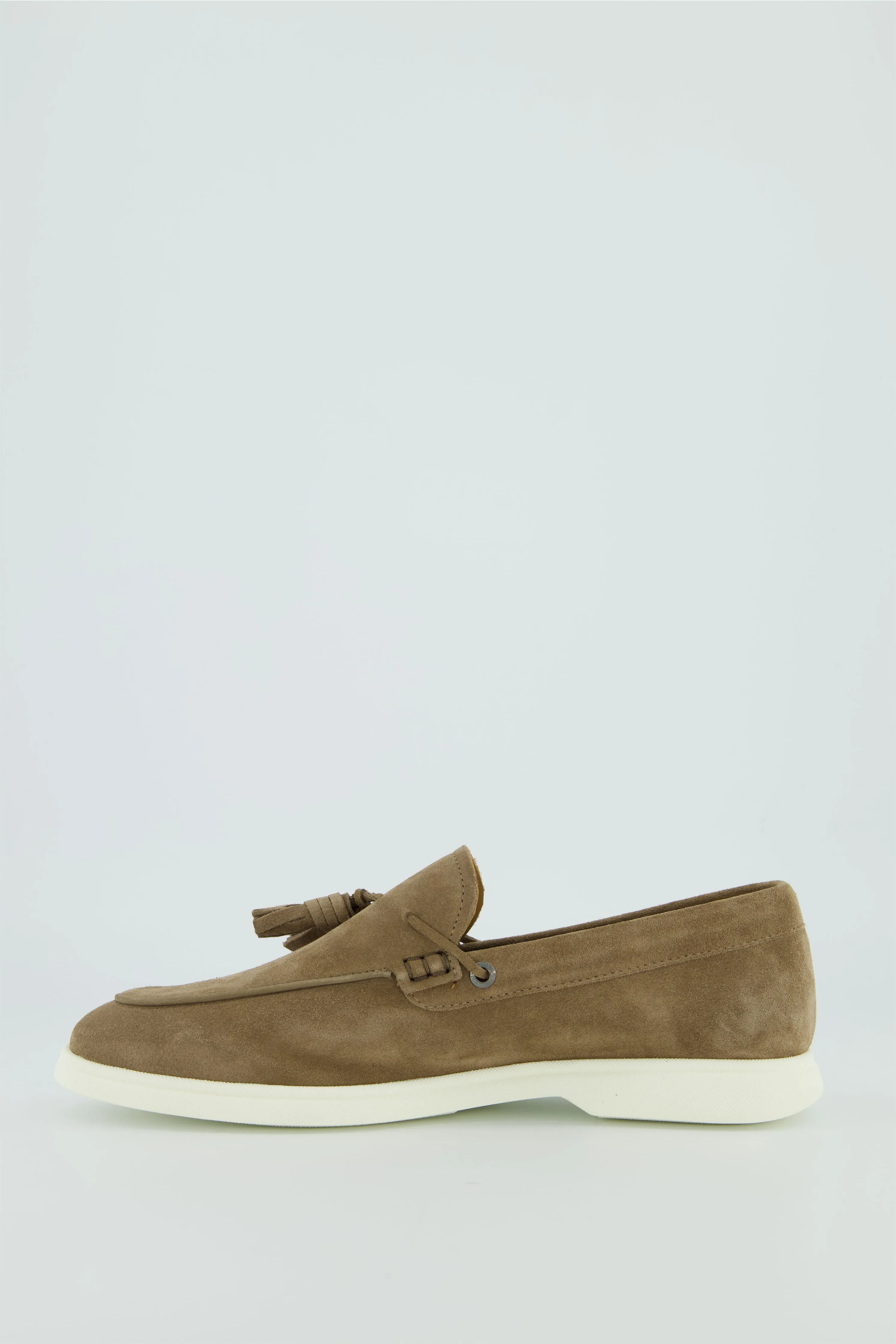Men's BOSS Black Sienne Medium Beige Suede Moccasins