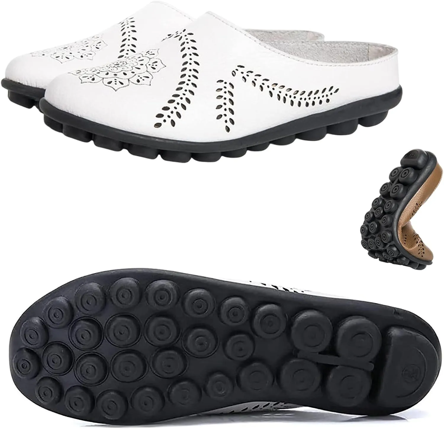 Owlkay Shoes for Women,Owlkay Orthopedic Shoes for Women,Owlkay Casual All-Match Hollow Slippers
