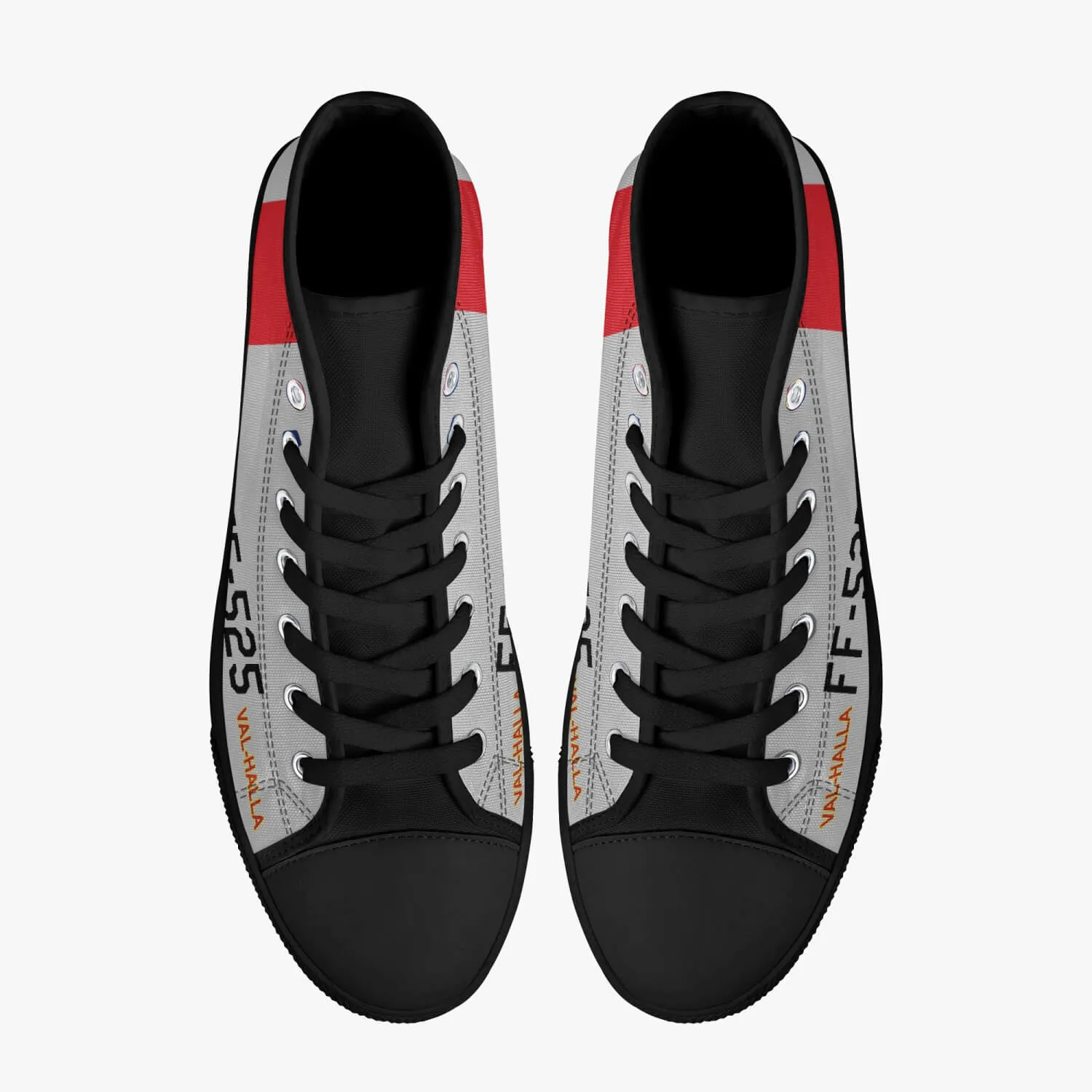 P-51 "Val-Halla" High Top Canvas Shoes
