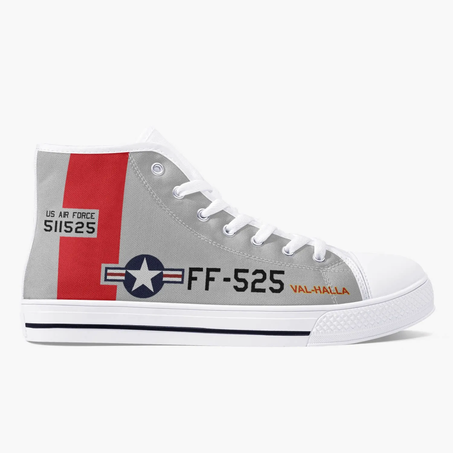 P-51 "Val-Halla" High Top Canvas Shoes