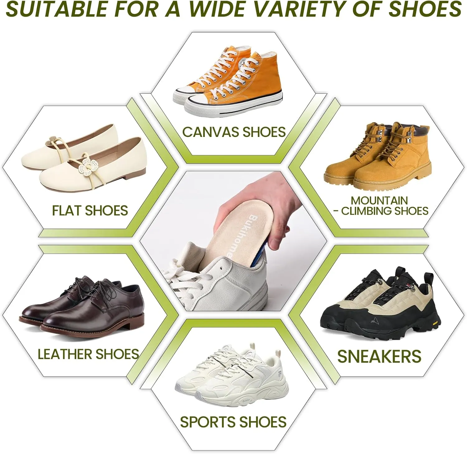 Plantar Fasciitis Insoles - Height Increase Insoles for Achilles Tendonitis Heel Lifts Cushions for Heel Pain Relief Heel Cups for Men Heel Lift Inserts for Support and Cushion, Heel Wedge Inserts, L