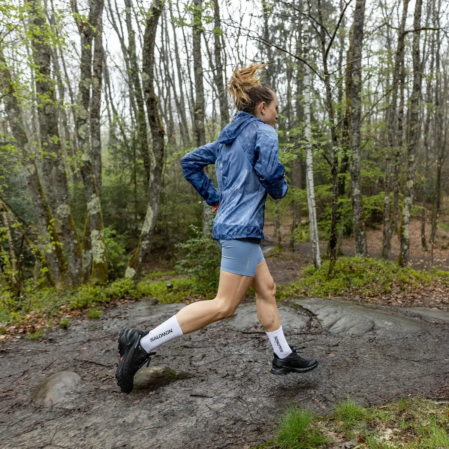 Salomon Womens Alphacross 5 Gore-Tex, Waterproof Trail Running Shoes