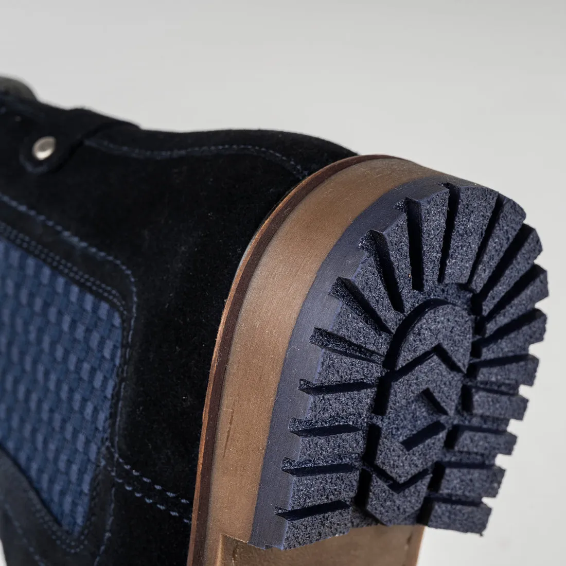 Sloane Mens Ledger Suede Chelsea Boots Navy