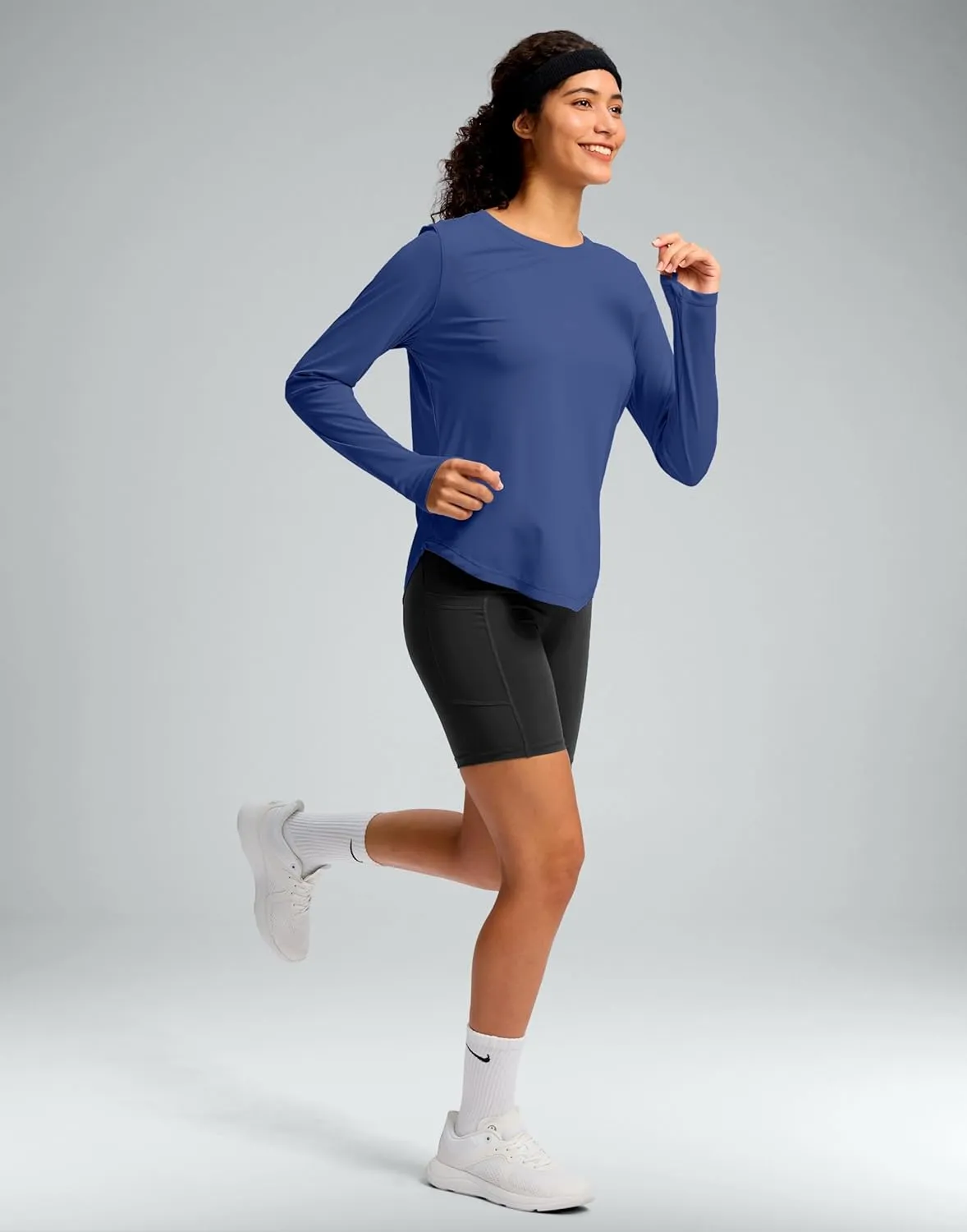 Soothfeel Women's UPF 50  Sun Shirts Long Sleeve SPF UV Protection Rash Guard Lightweight Quick Dry Hiking Workout Tops