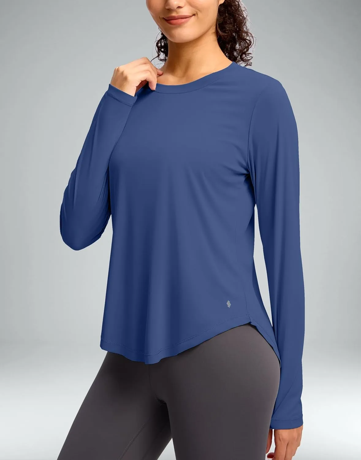 Soothfeel Women's UPF 50  Sun Shirts Long Sleeve SPF UV Protection Rash Guard Lightweight Quick Dry Hiking Workout Tops