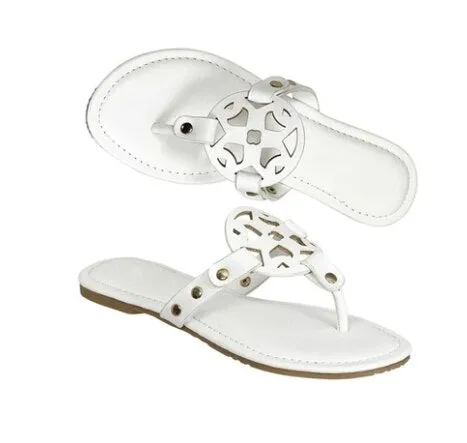Traveler Style Plus Size Low Heel High Quality Women's Flip Flops