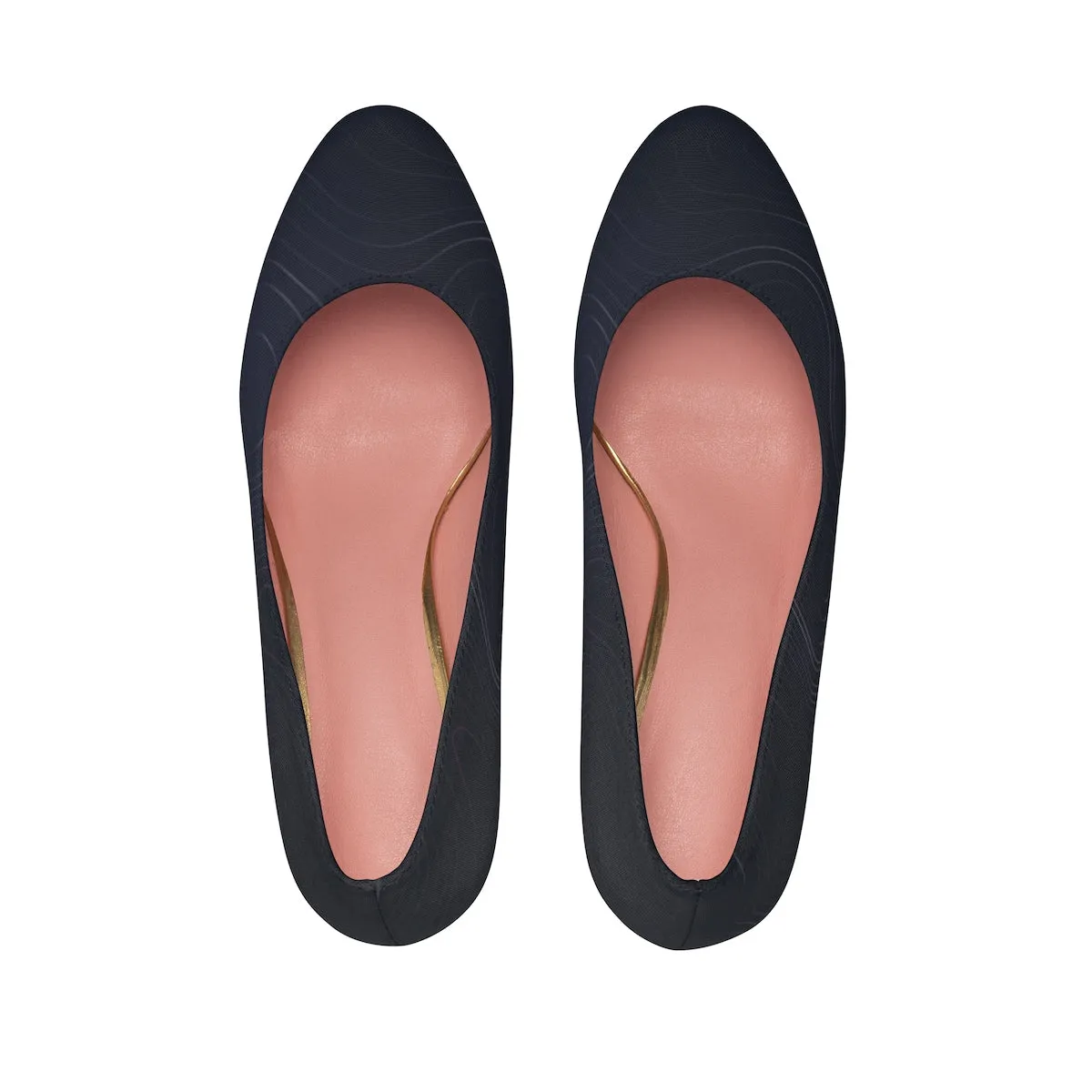YE Midnight Black Women's High Heels