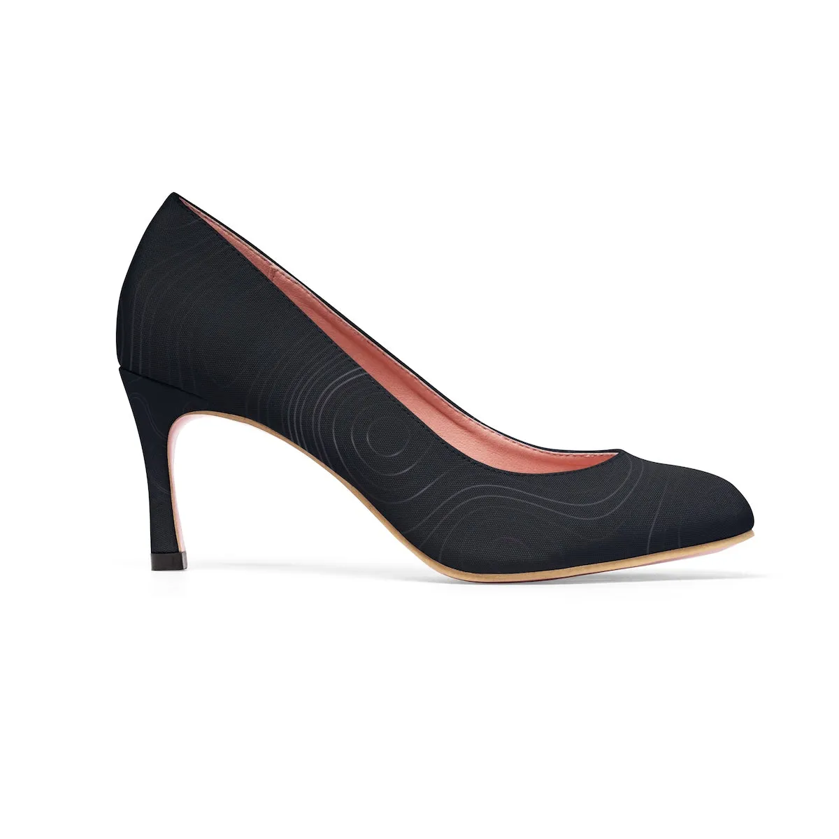 YE Midnight Black Women's High Heels