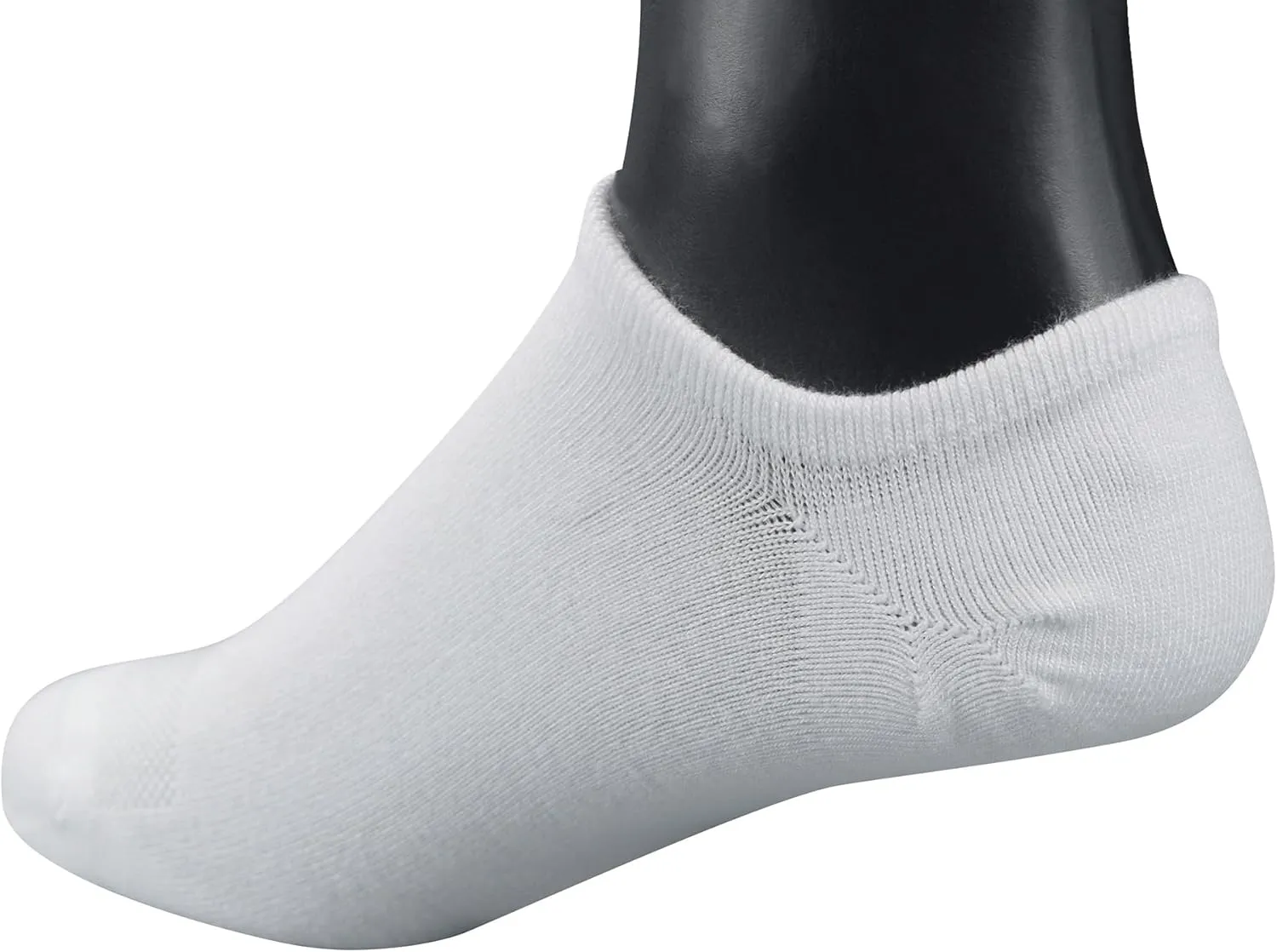 Yomandamor Men's 5 Pairs No Show Socks With Seamless Toe and Grip Heel