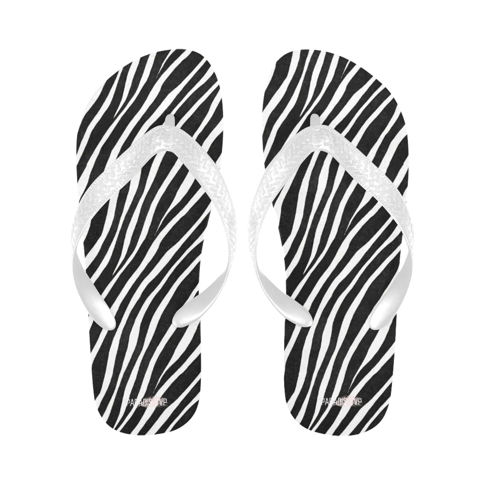 Zebra Swag Flip-Flops