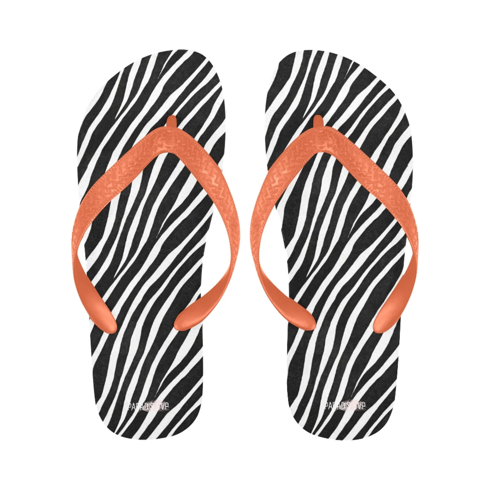 Zebra Swag Flip-Flops