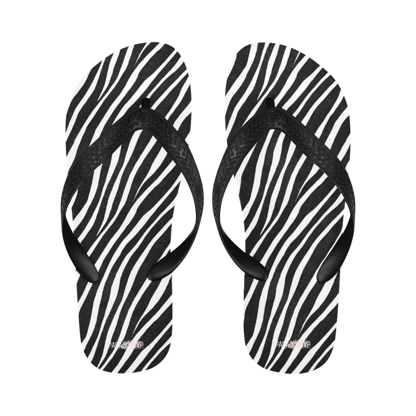 Zebra Swag Flip-Flops